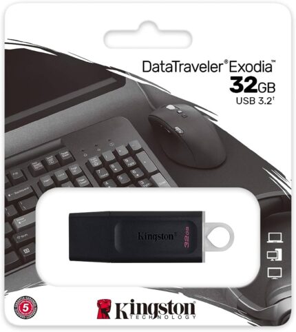 Kingston Data Traveler Exordia 32GB USB 3.2Flash Drive DTX32GB