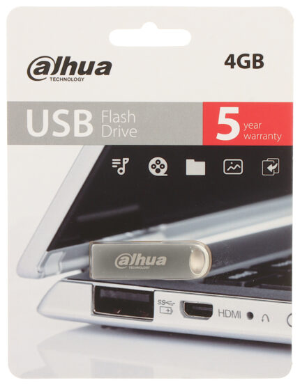 DAHUA USB Flash Drive USB2.0 Metal 4GB