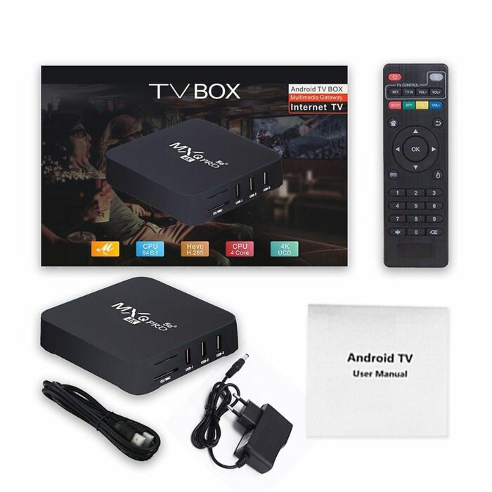 4K android tv box rk3228 hd network 3d smart tv box 2.4g wifi home remote