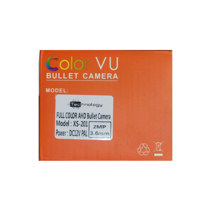 technology model :xs-201 full color ahd bullet camira 2mp 3.6mm turbo hd