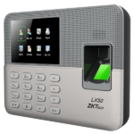 ZK TECO Support control lx50/ 500 users with fingerprint and password