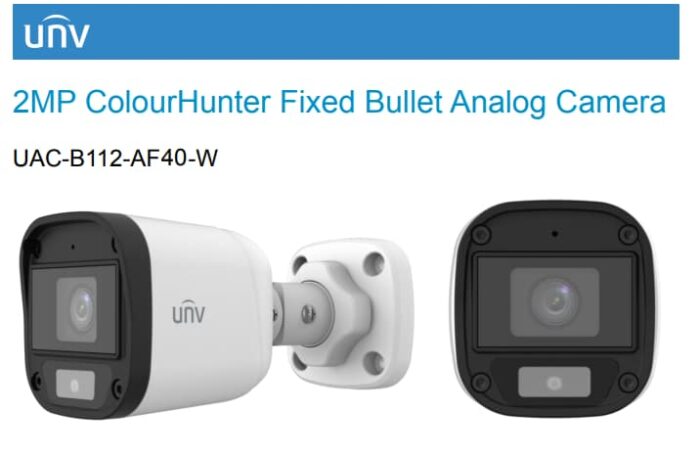 Uniarch UAC B112 AF40 H 2MP Bullet Audio Camera